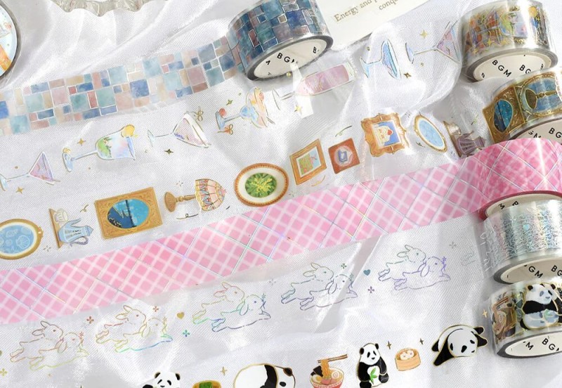 BGM Taśma Washi Clear Tape Panda NOTEKA (4).jpg