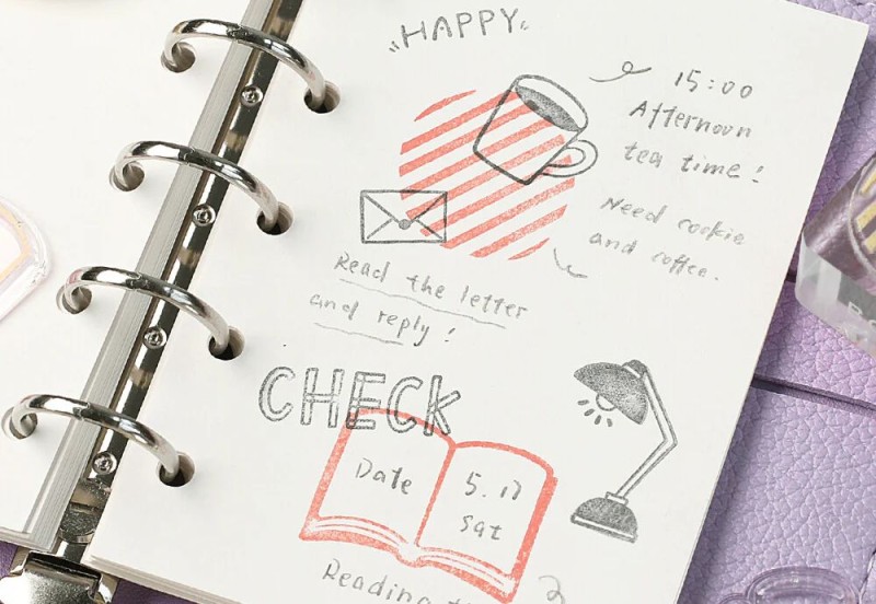 BGM Clear Stamp Przezroczyste stempelki Clear Stamp Living Diary NOTEKA (3).jpg