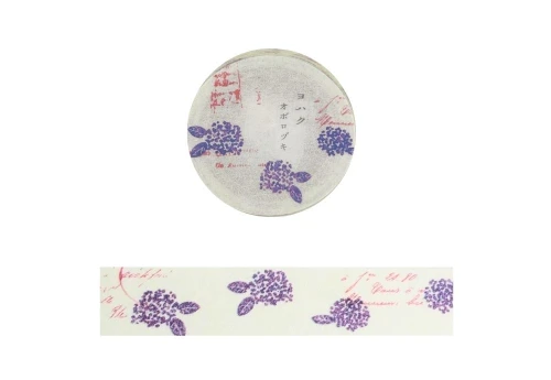 YOHAKU Taśma Washi 15 mm - Oborozuki