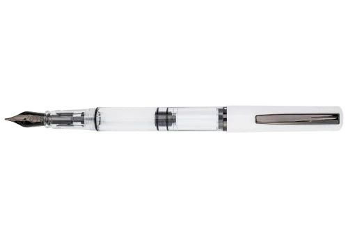 Monteverde MP1 Lotus White Pióro wieczne Demonstrator Lock-it Piston Białe - limitowana edycja