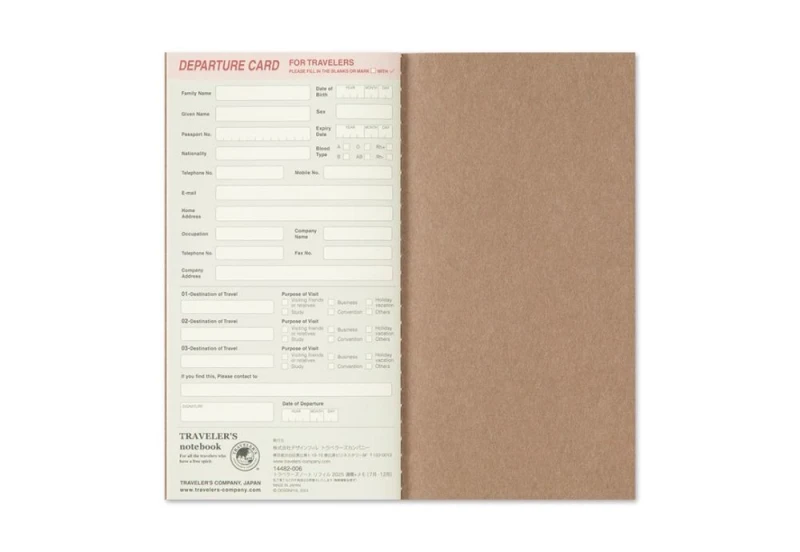 Traveler's Notebook Diary 2026 kalendarz układ pionowy regular size NOTEKA (6).jpg