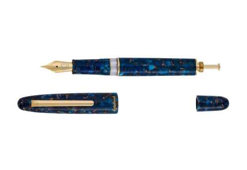 Pióro wieczne Esterbrook Estie Nouveau Bleu Gold Trim Piston
