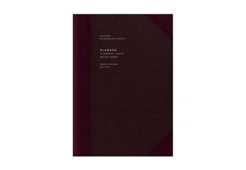 Magdalena Tekieli Paper Love Sienna Planner Chocolate