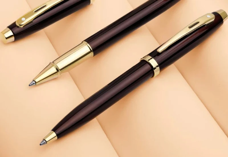 Sheaffer 100 pióro kulkowe coffee brown pvd NOTEKA (5).jpg