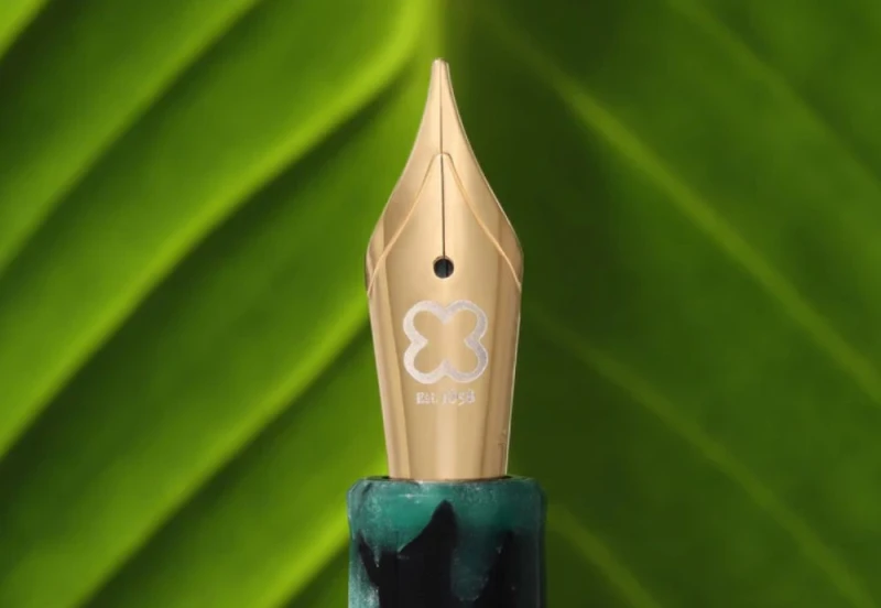 Pióro Wieczne esterbrook niblet estie Evergreen Gold Trim NOTEKA (3).jpg