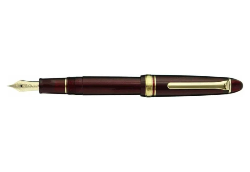 NOTEKA Sailor 1911 Light shining red pióro wieczne.jpg