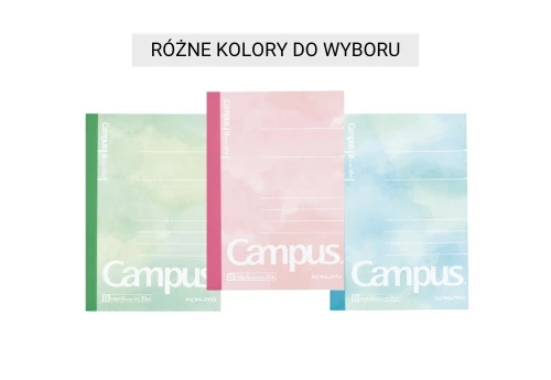 Kokuyo Campus Mini Notebook A7 B - notatnik w linie 6 mm