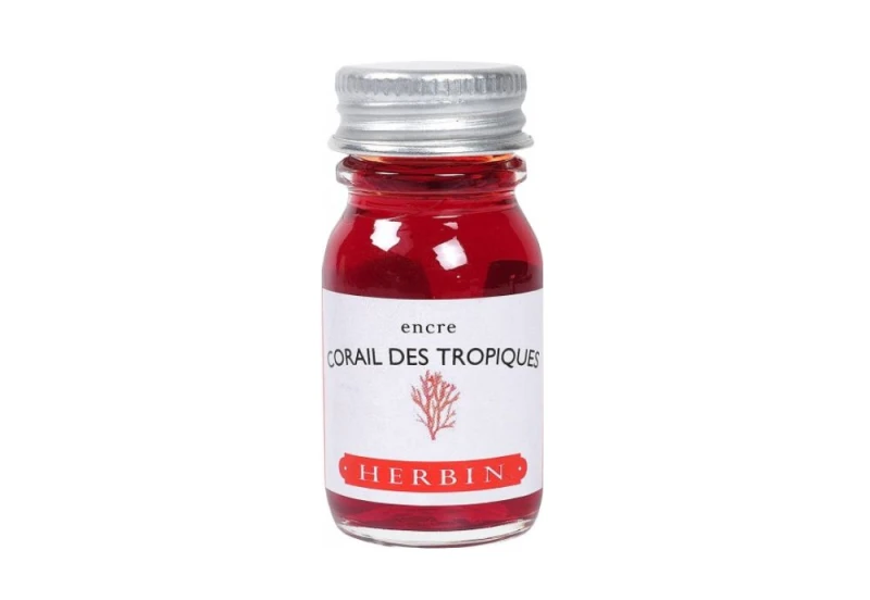 Atrament 10 ml Herbin Corail des tropiques NOTEKA.jpg