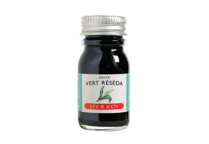 Atrament 10 ml Herbin Vert Reseda NOTEKA.jpg