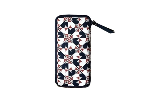 Kyoku Haku Zippered Pen Case Archeology White - piórnik na 3 instrumenty
