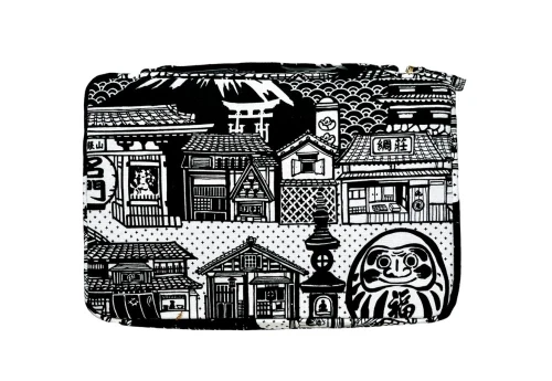 Kyoku Haku Zippered Pen Case Daruma - piórnik na 20 instrumentów