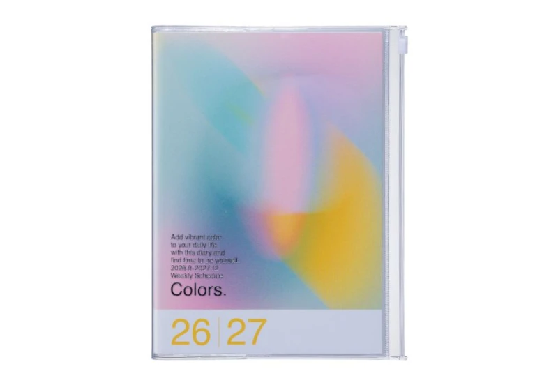 mark's japan kalendarz a5 colors gradient pink 2026 2027 NOTEKA.jpg