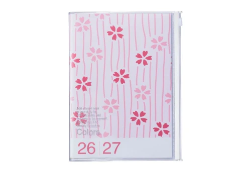 Mark's Japan Kalendarz 2026/2027 Patterns A5 - kwiat wiśni