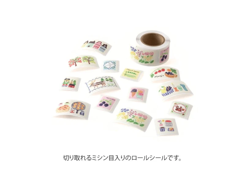 Midori Naklejki na rolce Yuru Log - Rozmaite NOTEKA (3).jpg