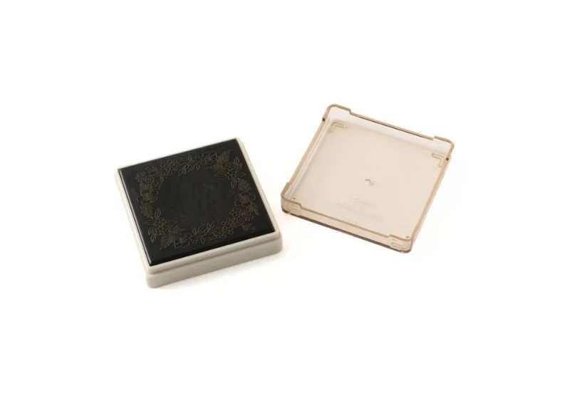 Midori pieczątka Paintable Stamp Pre-inked Soft Color Brązowa - Kwiaty NOTEKA (2).jpg