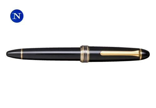 Sailor Pióro wieczne 1911 Large Naginata Cross Music Black GT Czarne 21k - special nib