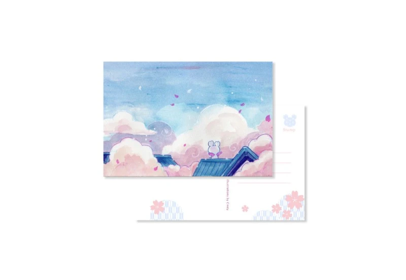 Esterbrook x sakura dragon postcard pocztówka NOTEKA (5).jpg