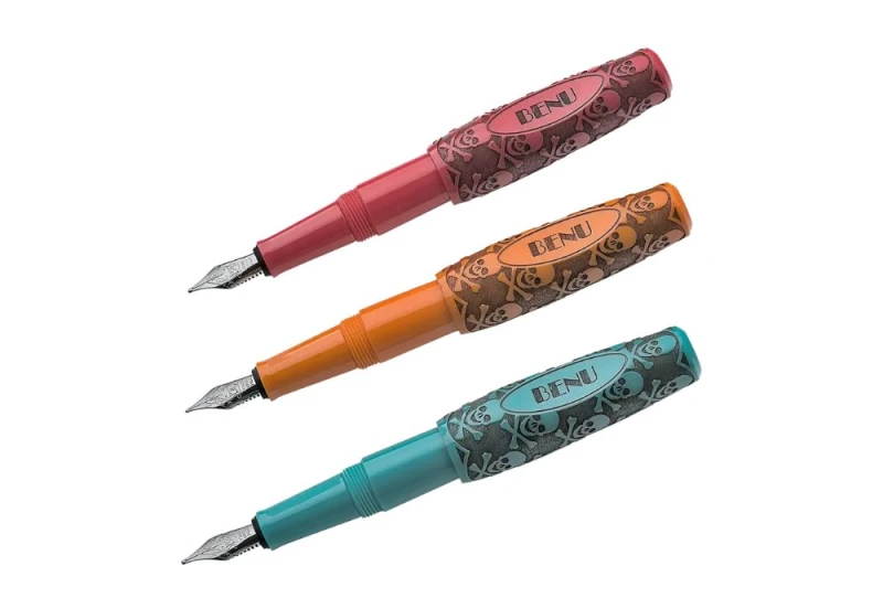 BENU SET Pixie Pióra Wieczne - Jolly Roger Vintage NOTEKA.jpg